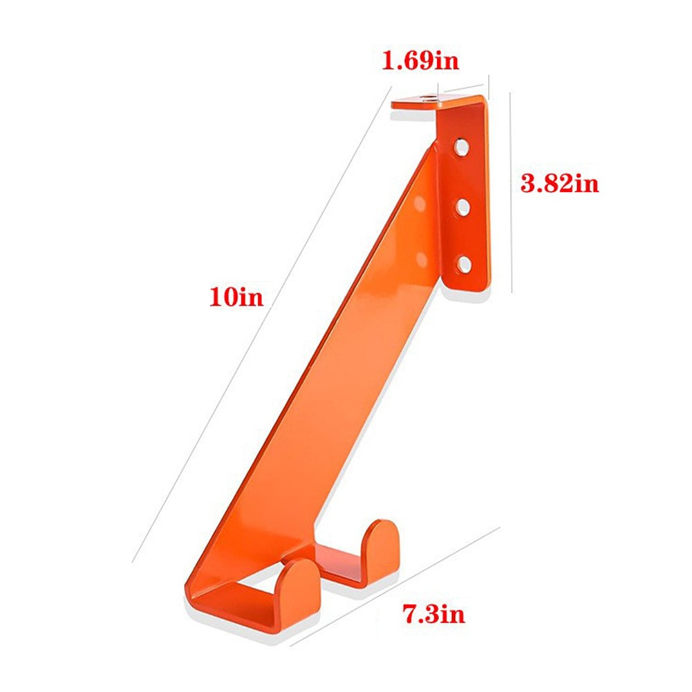 3 in 1 Wall Mount Chainsaw Holder Heavy Duty Organizer for Garage and Workshop - Picture 14 of 19