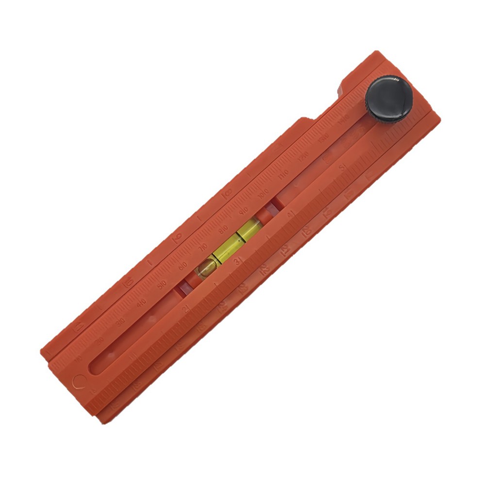 Multiangle Marking Ruler Gauge with Level for Woodworker Layout and Measuring