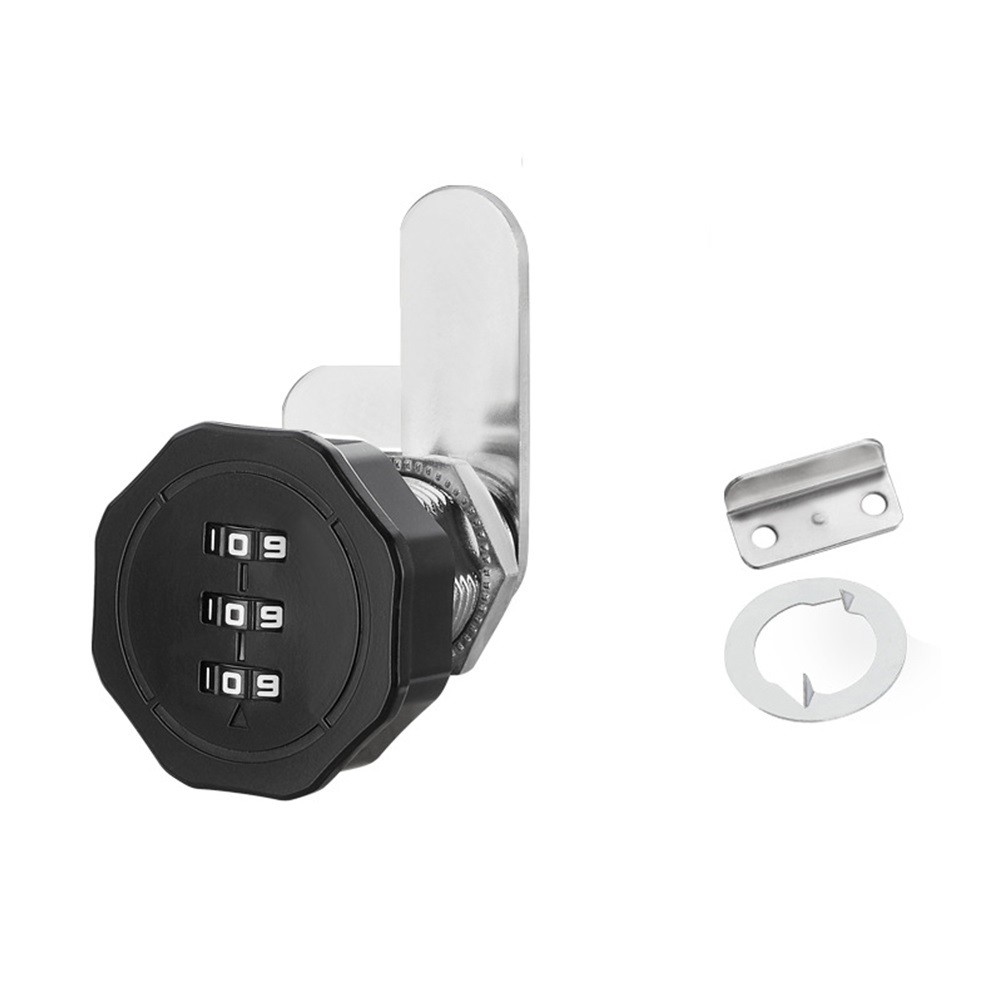 Zinc Alloy Password Lock 20mm with 3 Digit Combination for Motor Homes Caravans - Picture 15 of 23