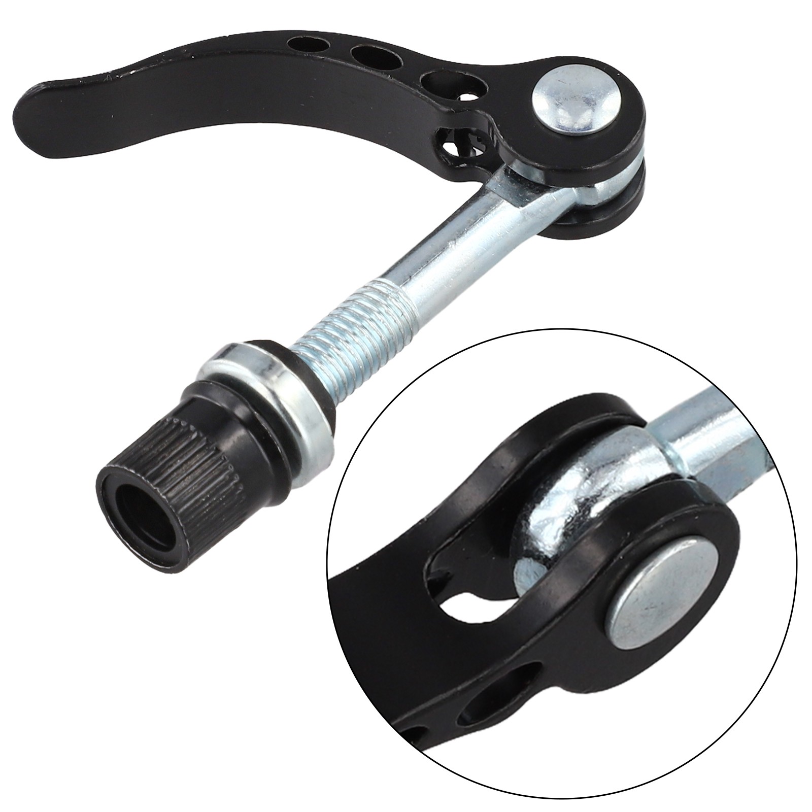Bike Seatpost Clamp Skewer Bolt Clip Easy Adjustable Quick Release Lever - Picture 104 of 119