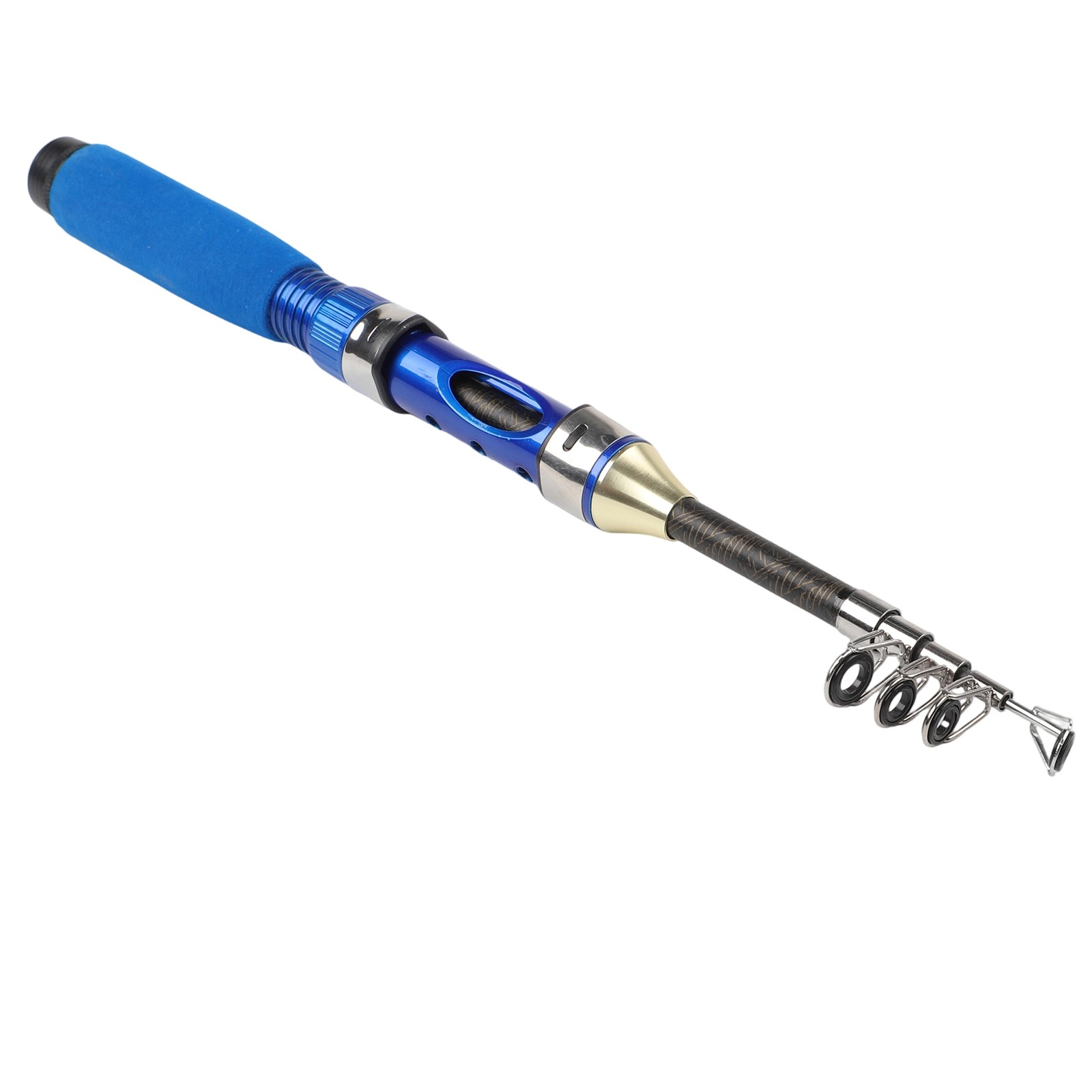 Compact Storage Telescopic Fishing Rod Efficient Catching Smooth Operation