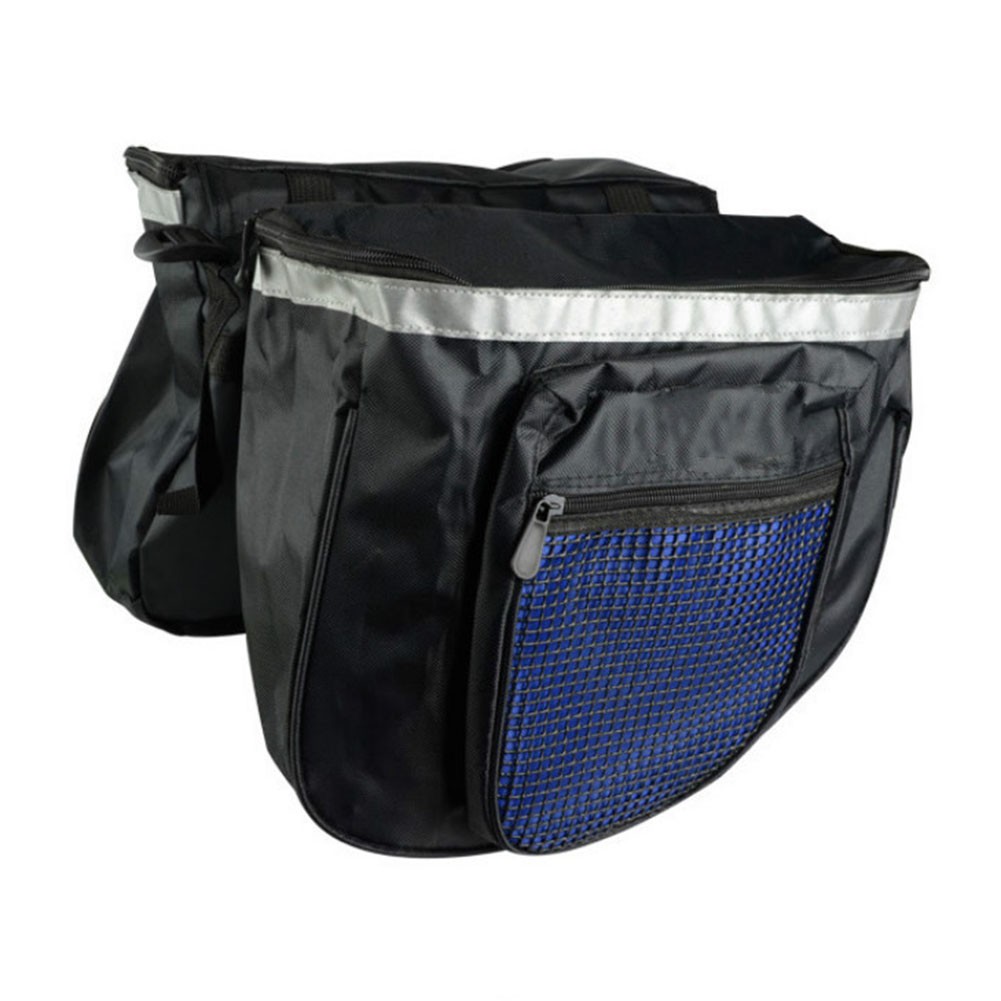 600D Oxford Fabric Bike Panniers Rear Rack Saddle Bag Cycling Storage Bag