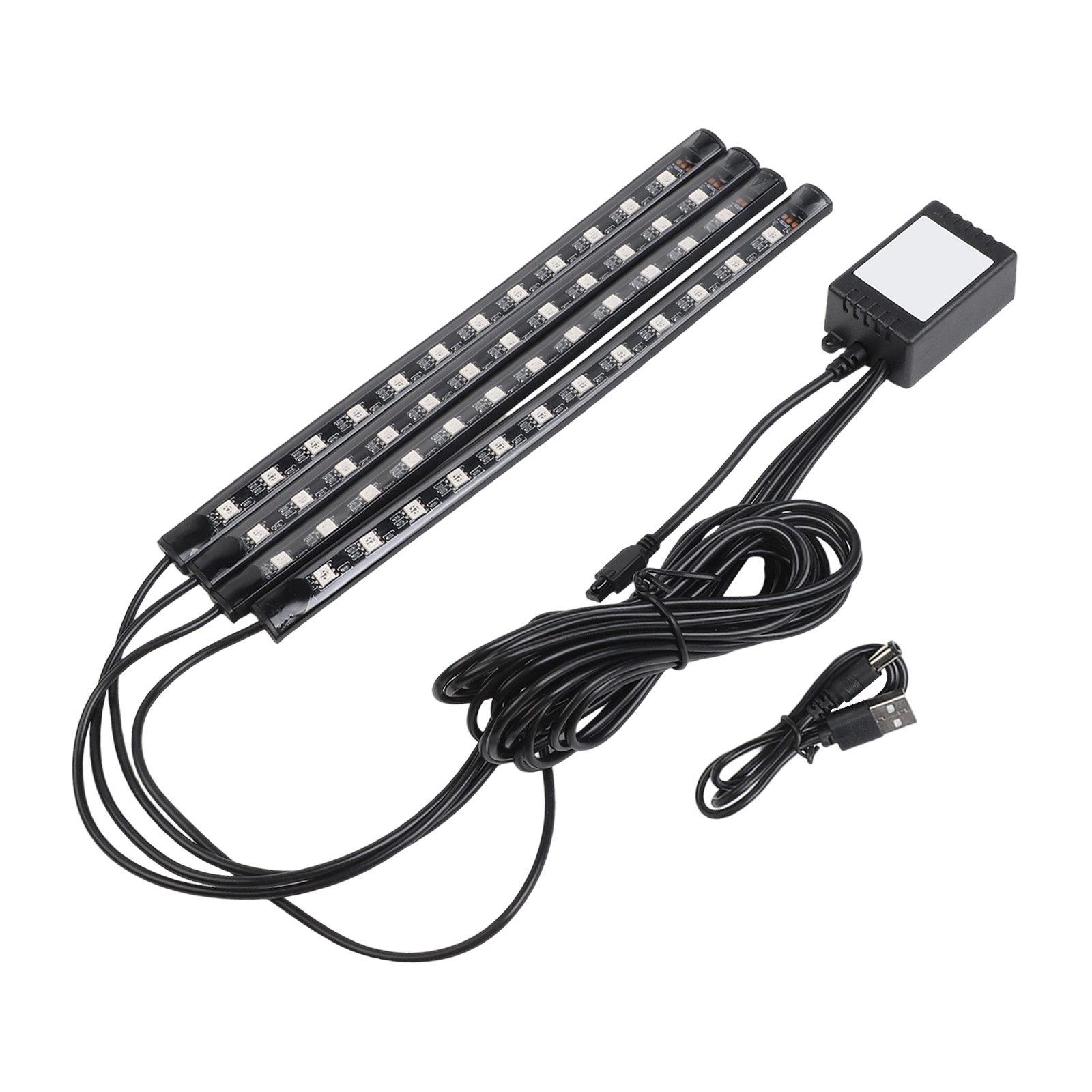 Colorful LED Light Strips for Cars with Remote Control and Voice Features - Picture 8 of 13
