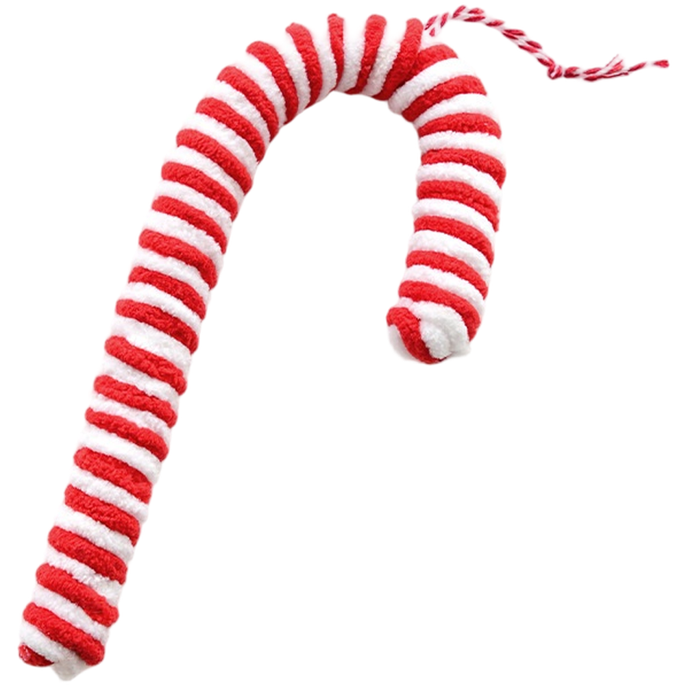 Festlicher Christbaumschmuck Set mit Stoff Weihnachtsstock und Lutscher Set - Bild 18 von 21