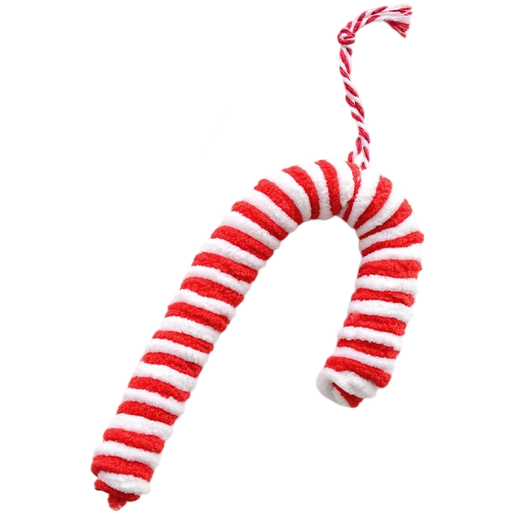 Festlicher Christbaumschmuck Set mit Stoff Weihnachtsstock und Lutscher Set - Bild 17 von 21