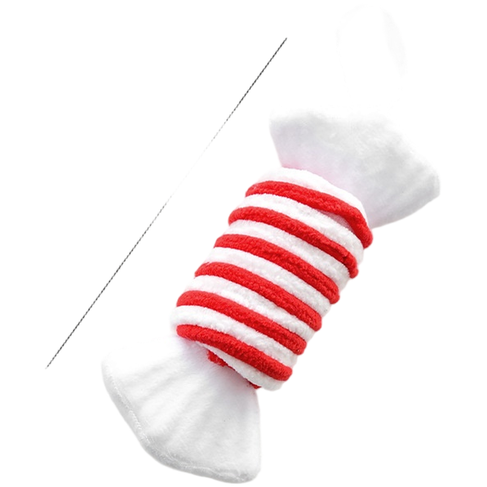 Festlicher Christbaumschmuck Set mit Stoff Weihnachtsstock und Lutscher Set - Bild 21 von 21