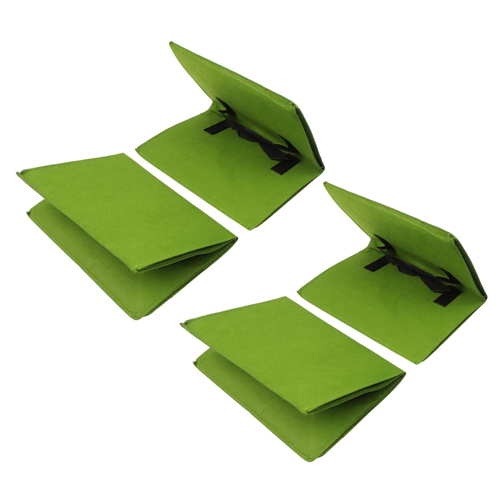 Rectangular Grow Bags for Vegetables 4Pcs Set with Ample Planting Space