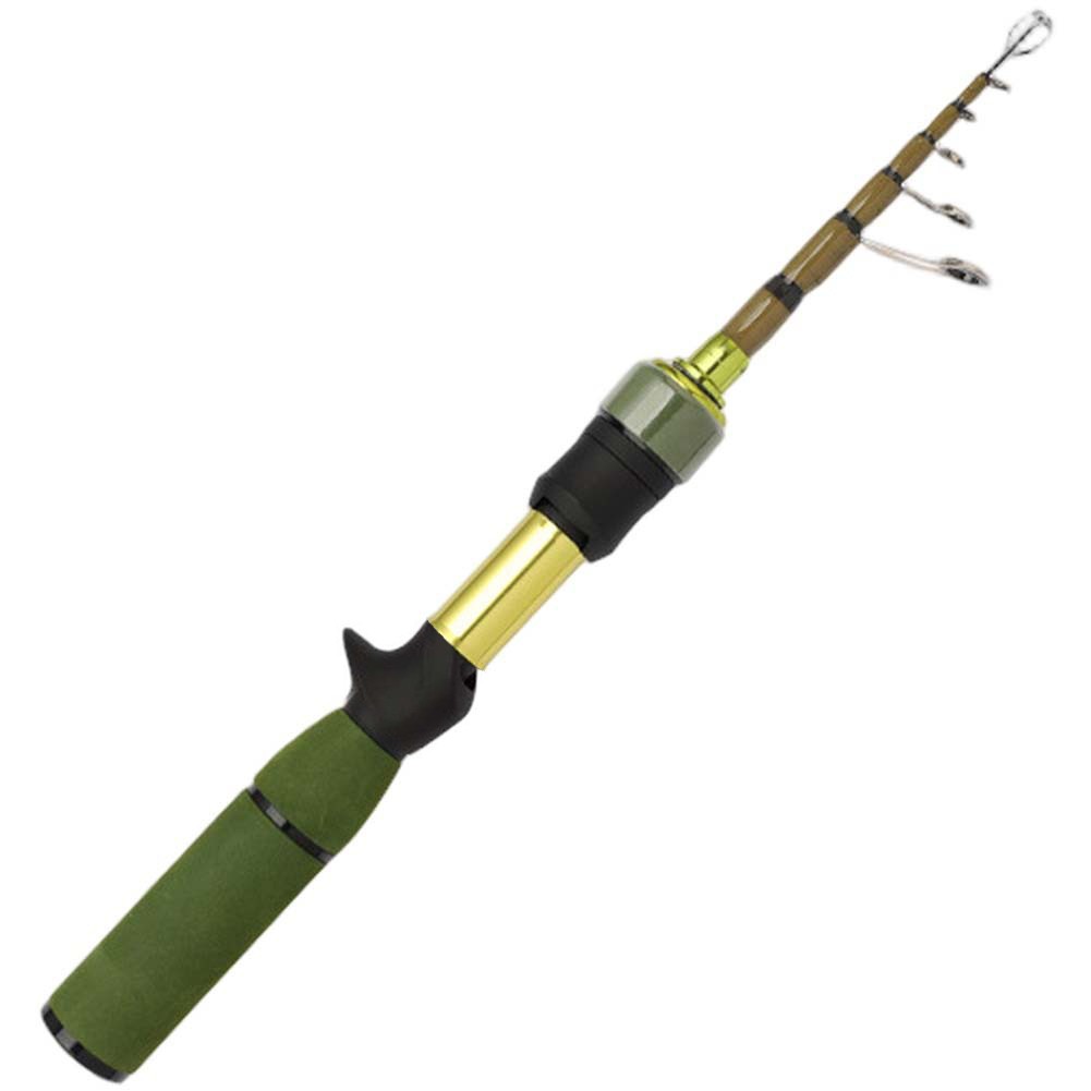 Baitcasting Rod Anti-slip Grip Comfortable Palm Fit Contraction Length 35cm
