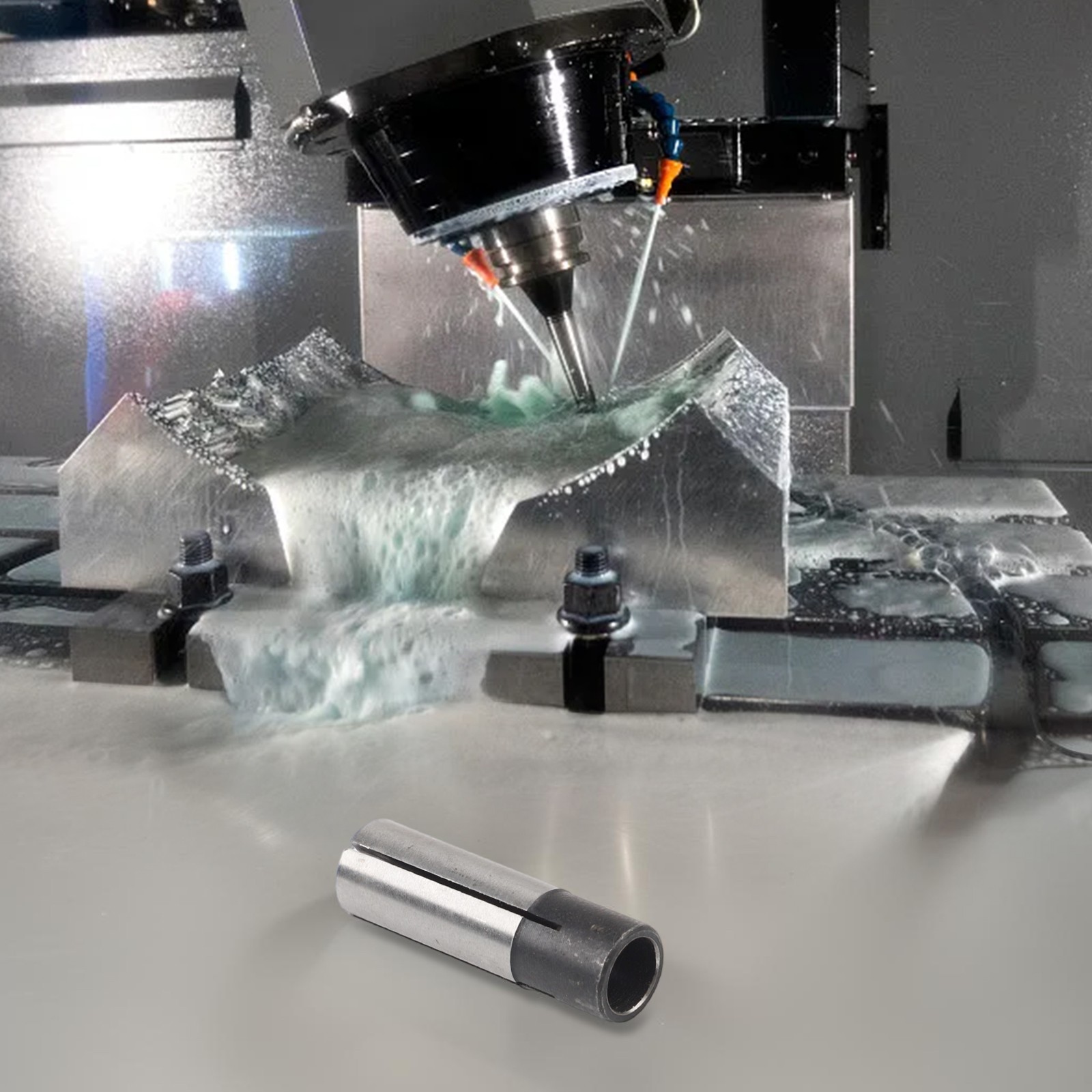 For Milling Machine Shank Reducer Bit Collet Chuck Conversion For CNC Milling - Picture 23 of 110
