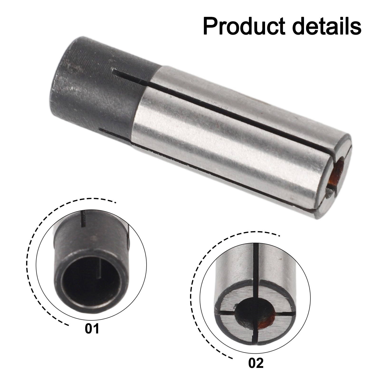 For Milling Machine Shank Reducer Bit Collet Chuck Conversion For CNC Milling - Picture 25 of 110