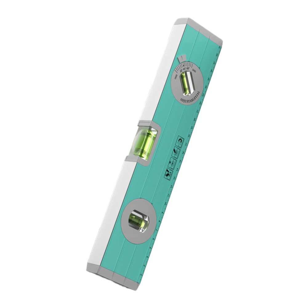 Aluminum Alloy Protractor with Magnetic Base for Horizontal Vertical and Angle
