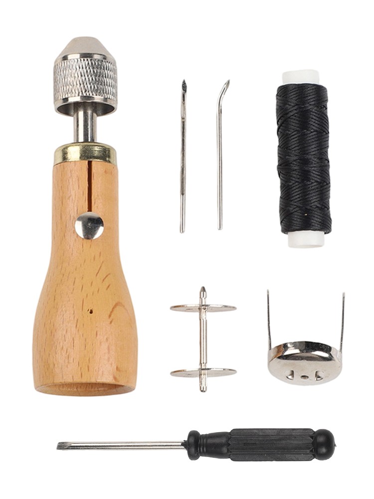 Convenient Leather Sewing Machine with Built in Needle for Heavy Fabrics