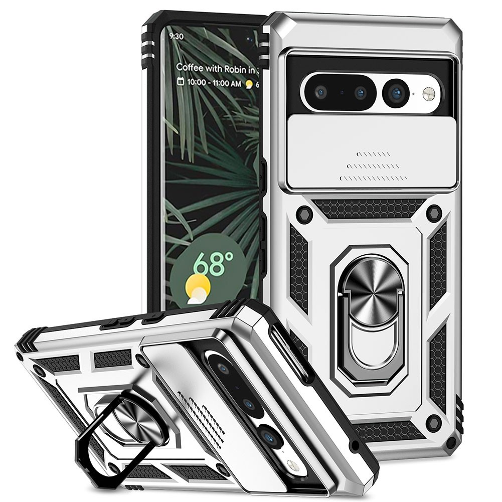 For Pixel 10 Phone Shell with Sliding Privacy Cover and Ring Holder Stand - Picture 16 of 16