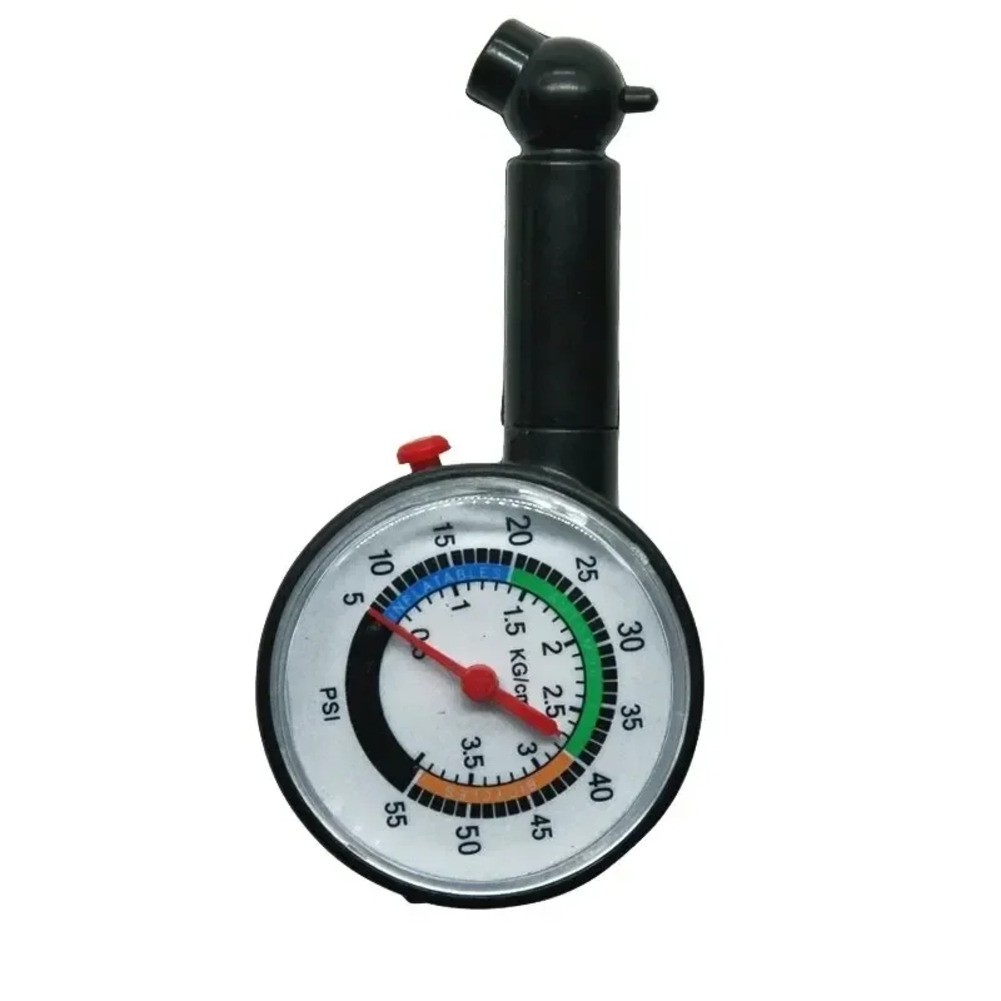 Car Tire Pressure Gauge with Deflation Pointer Mechanical Inflation Tool