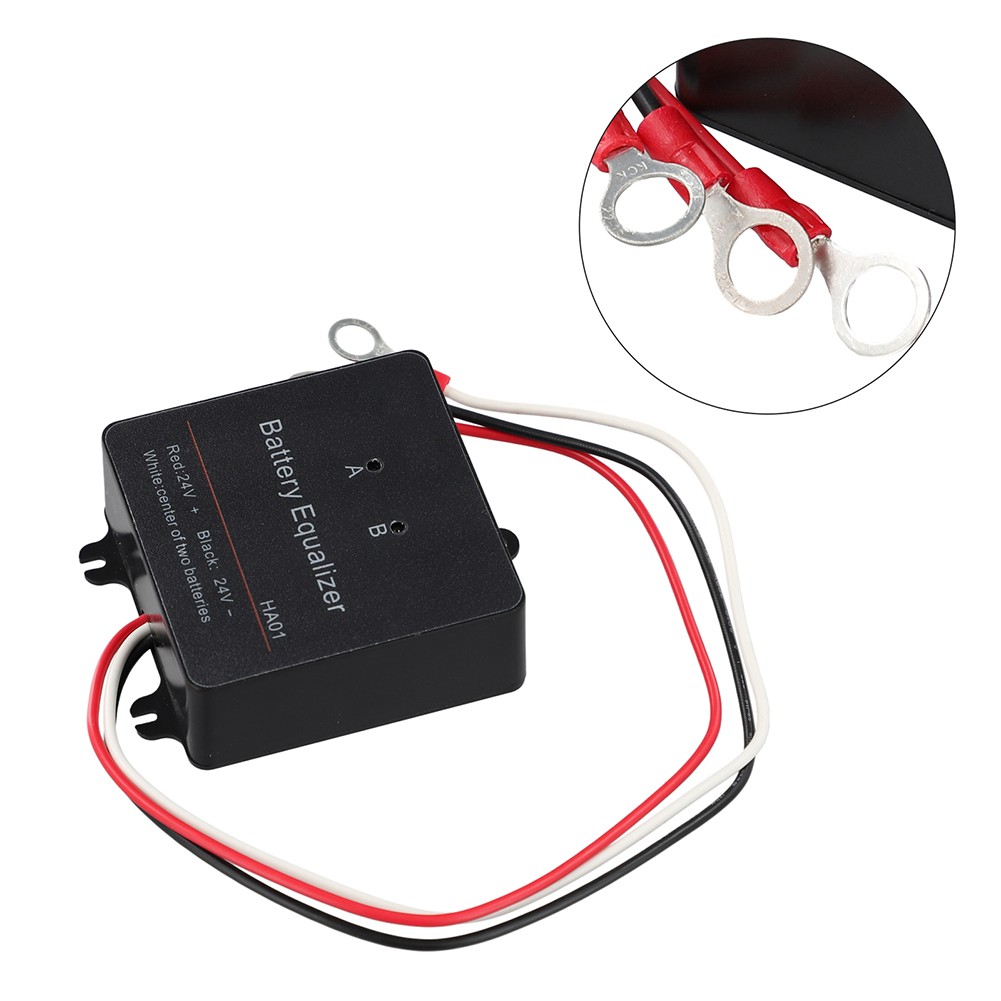 Battery Equalizer Equalizer 12V 24V 2x12V Batteries Balancer Intelligent