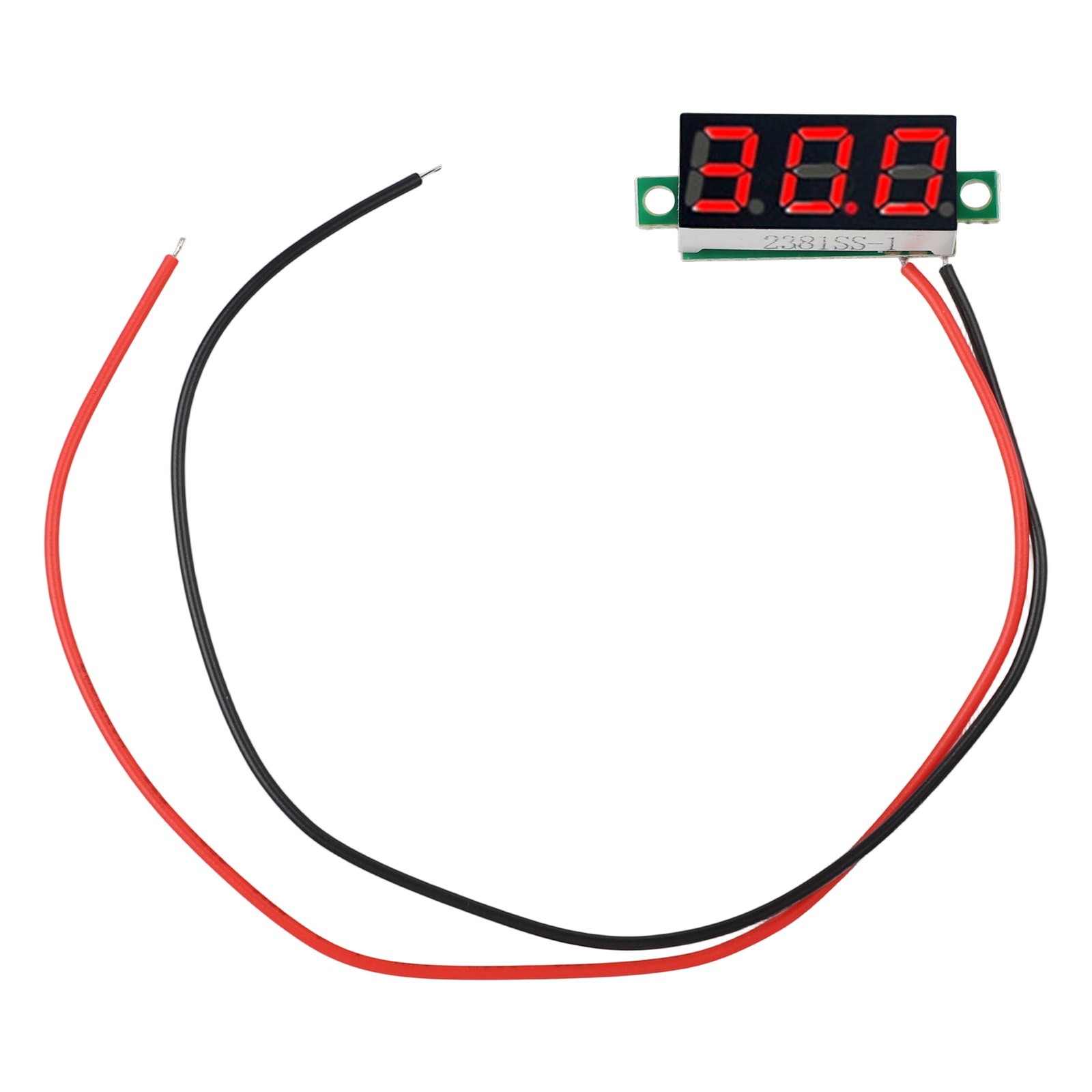 Digital Voltmeter with Reverse Connection Protection & Fine tuning Function