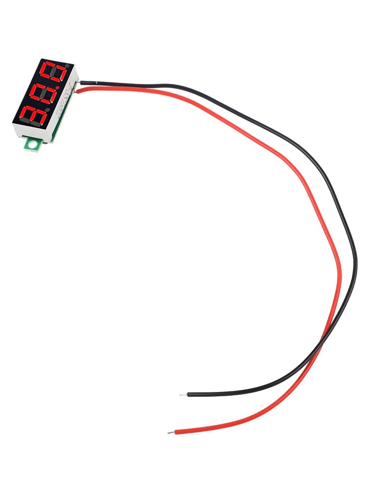 LED Voltage Meter for Accurate Battery Measurement & Voltage Adjustment