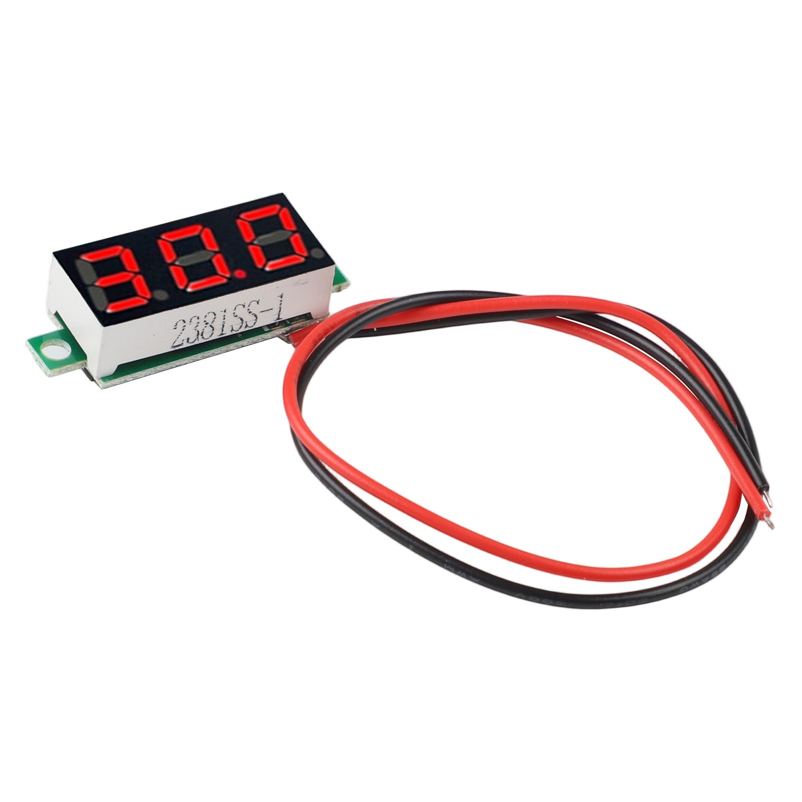 Digital Voltmeter with Reverse Connection Protection & Fine tuning Function