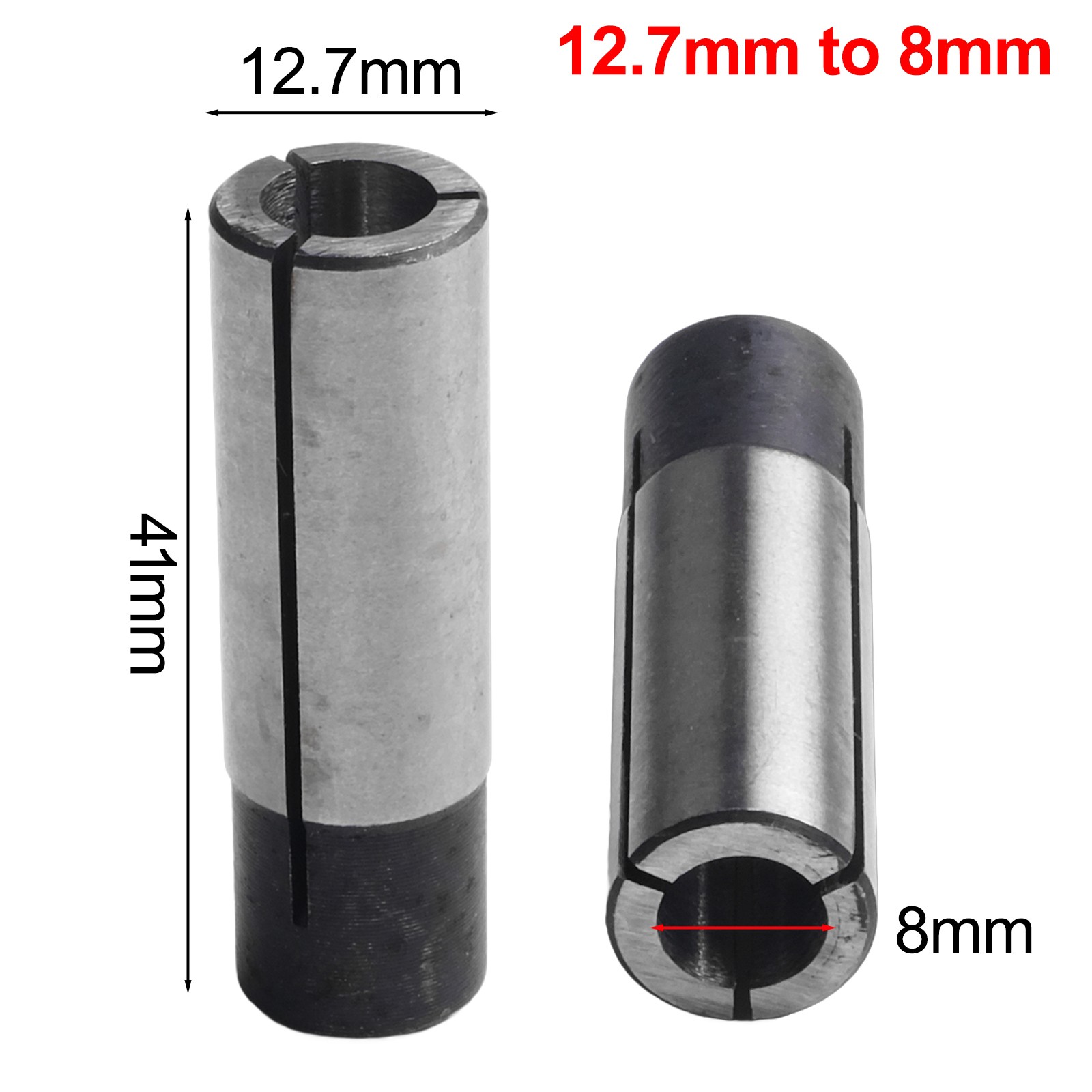 For Milling Machine Shank Reducer Bit Collet Chuck Conversion For CNC Milling - Picture 67 of 110