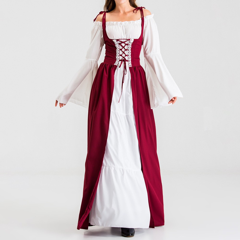 Women Tie Waist Robe Dress with Splicing Color for Events and Everyday Wear - Picture 42 of 44
