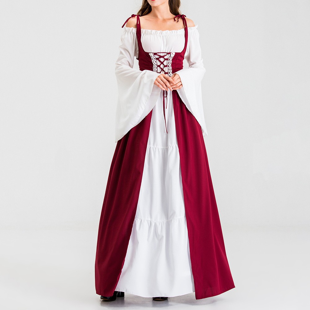 Women Tie Waist Robe Dress with Splicing Color for Events and Everyday Wear - Picture 36 of 44
