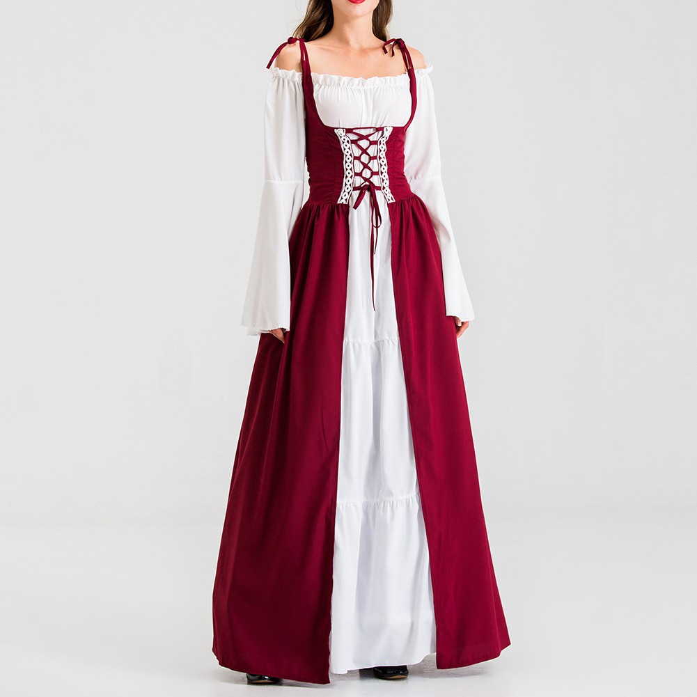 Women Tie Waist Robe Dress with Splicing Color for Events and Everyday Wear - Picture 38 of 44