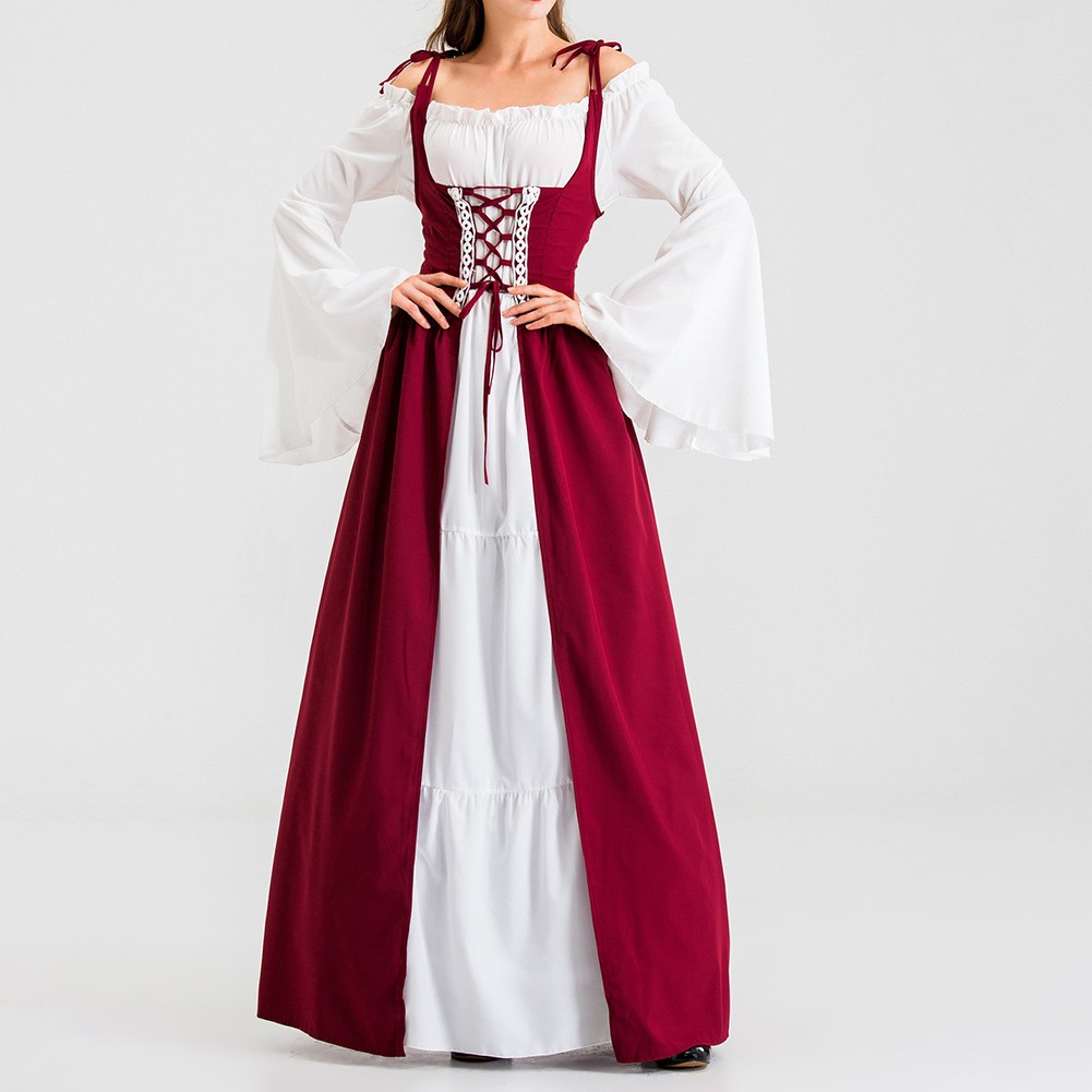 Women Tie Waist Robe Dress with Splicing Color for Events and Everyday Wear - Picture 34 of 44
