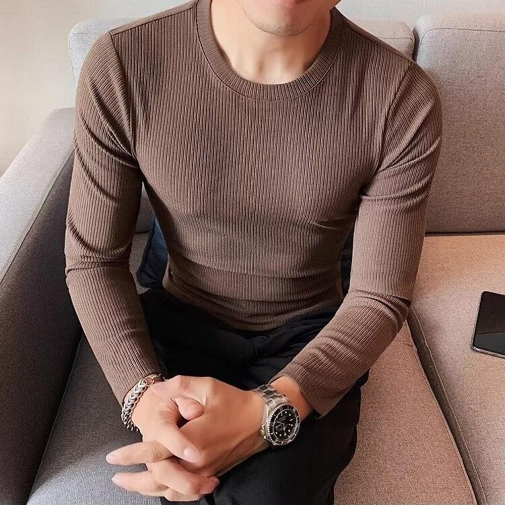 Long Sleeve Shirt For Casual Outing Breathable Material Comfortable Fit - Picture 13 of 20