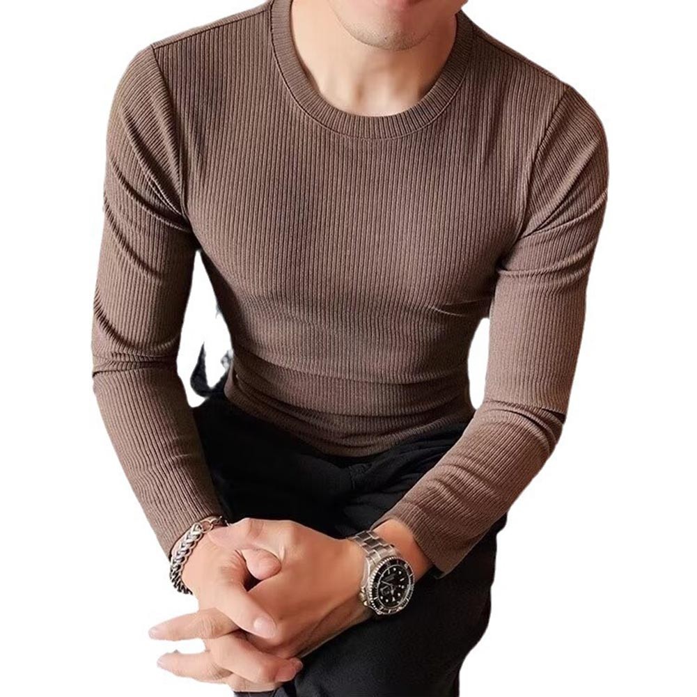 Long Sleeve Shirt For Casual Outing Breathable Material Comfortable Fit - Picture 14 of 20