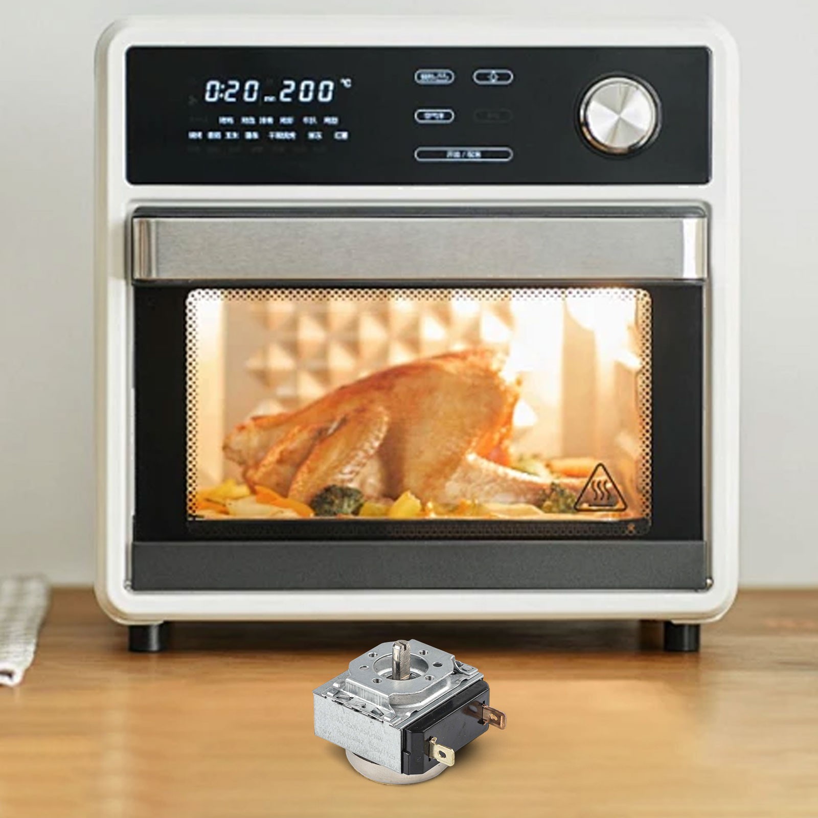 Mechanical Timer for Electric Pressure Cooker and Oven with Bell Timer Switch