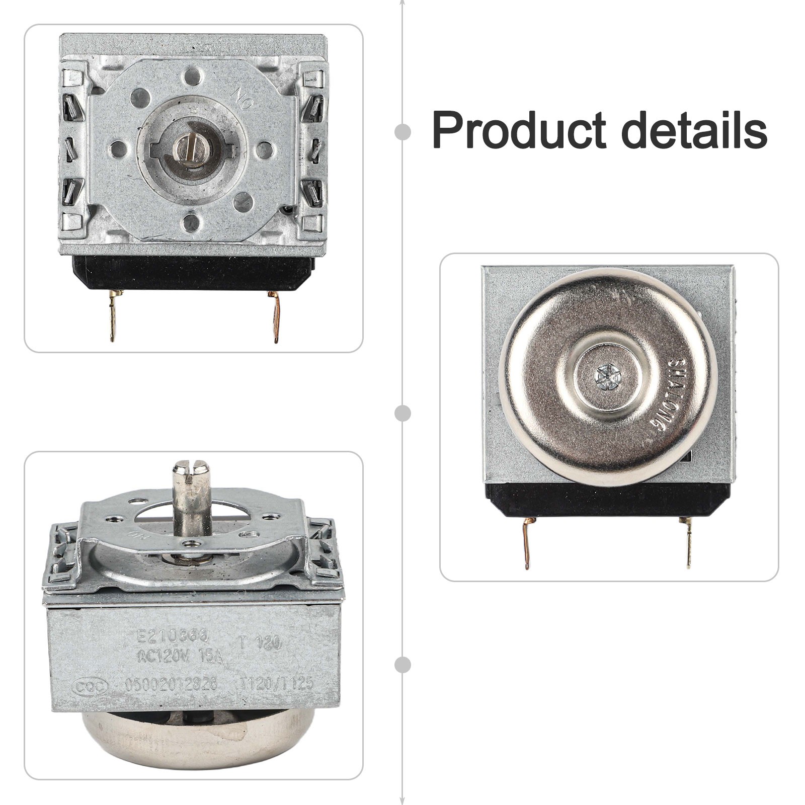 Mechanical Timer for Electric Pressure Cooker and Oven with Bell Timer Switch