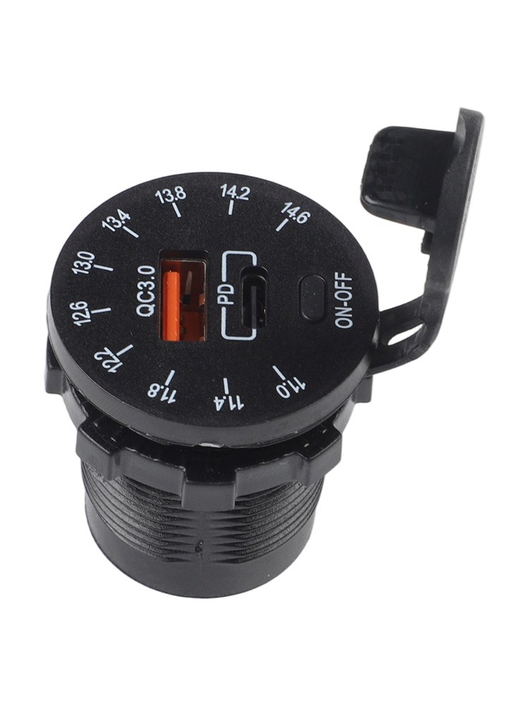 Innovative 45W Fast Charge Socket with LED Indicator for Enhanced Safety