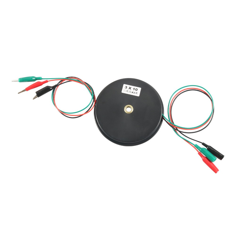 Easy To Carry Electrical Troubleshooting Compact Reel Design Insulated Clips