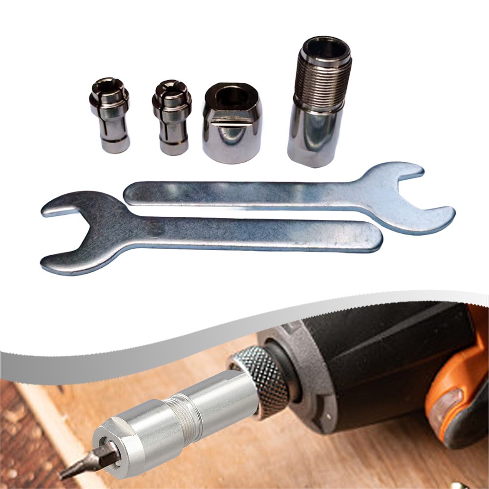 100 Type Angle Grinder Conversion Adapter with M10 Thread and Chuck Set