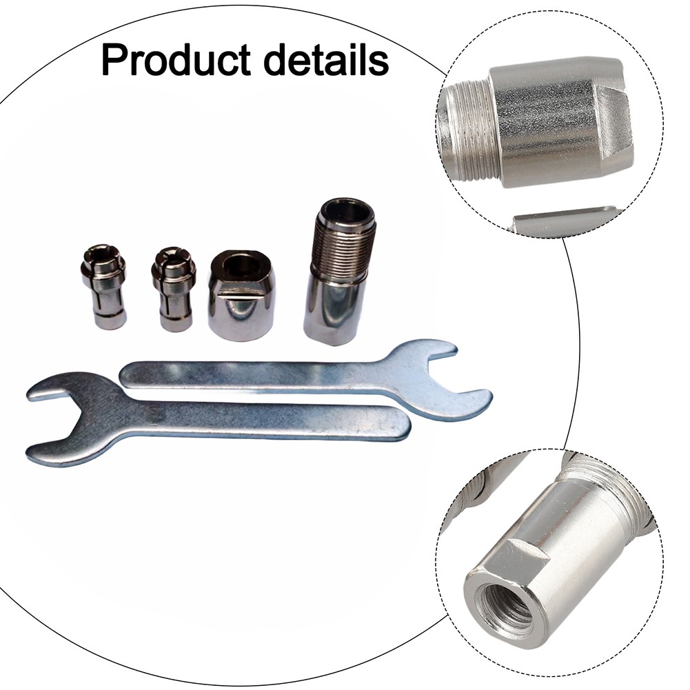 100 Type Angle Grinder Conversion Adapter with M10 Thread and Chuck Set