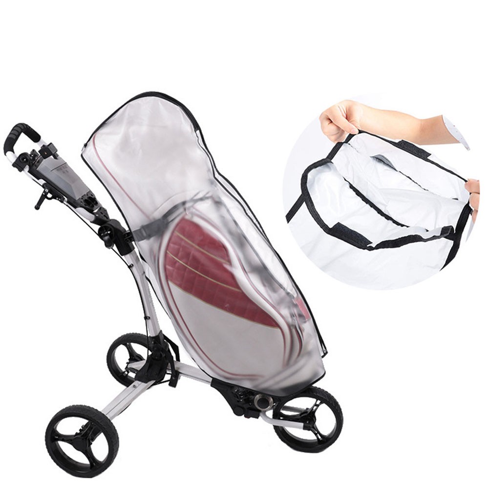 golf bag rain cover clear and other elements while still allowing you to easily see your bags contents PGA TOUR Golf Bag Rain