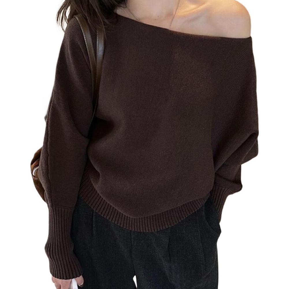 For Daily Wear Knitted Cropped Sweater Comfortable Fit Fashionable Style - Picture 14 of 15