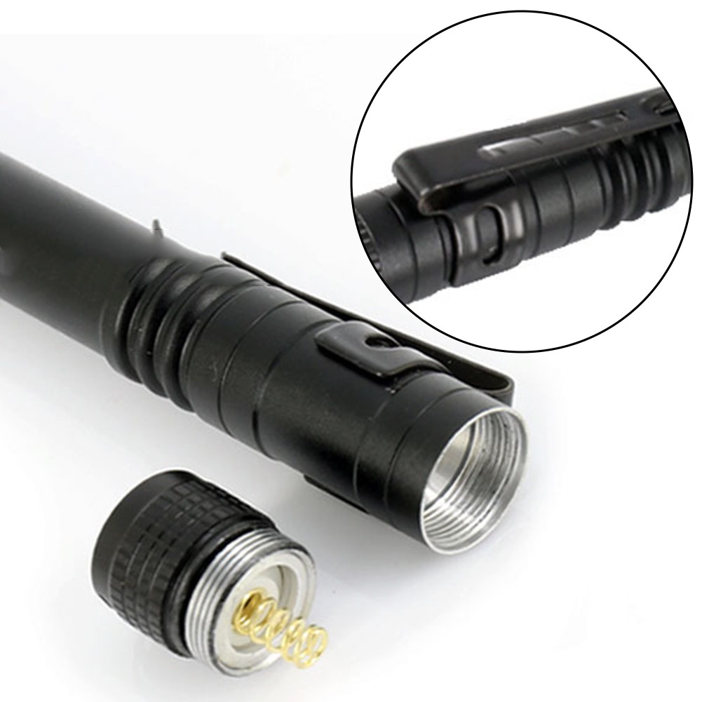 Portable Waterproof LED Penlight Compact Aluminum Alloy for Outdoor Use