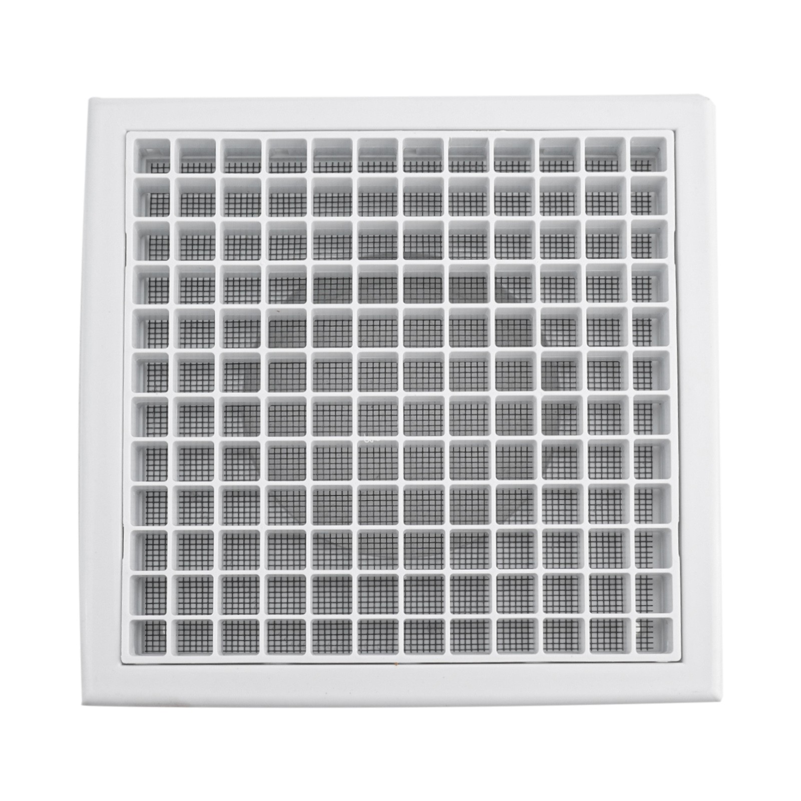 Ventilation Grille 100150 Plastic Air Outlet with Long Lasting Steel Mesh Guard