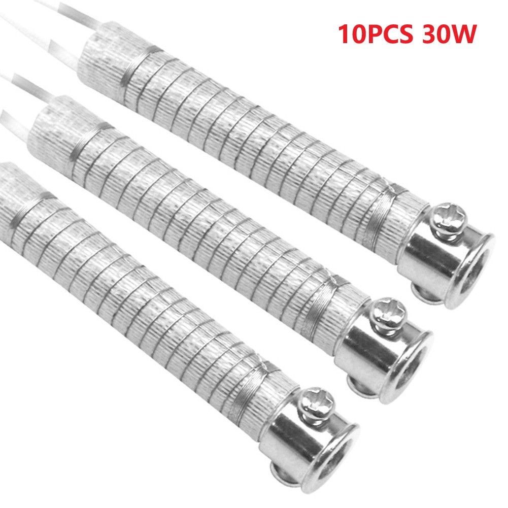 External Heat Soldering Iron Core Heating Element Replacement 30W 40W 60W 10PCS