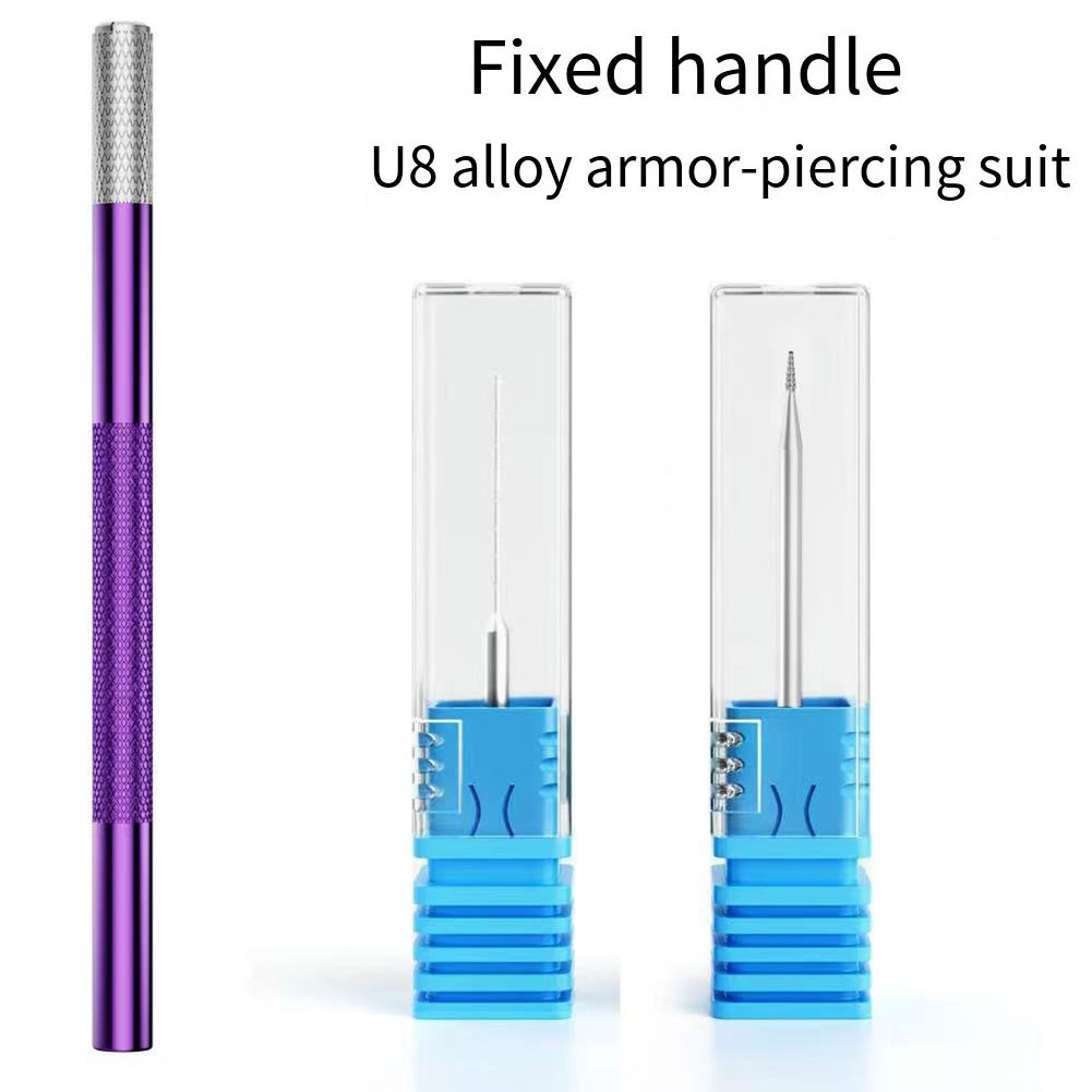 Trapano Estrattore Vite Filettatura Scorrevole U8 per Riparazione Elettronica di Precisione - Foto 20 di 22