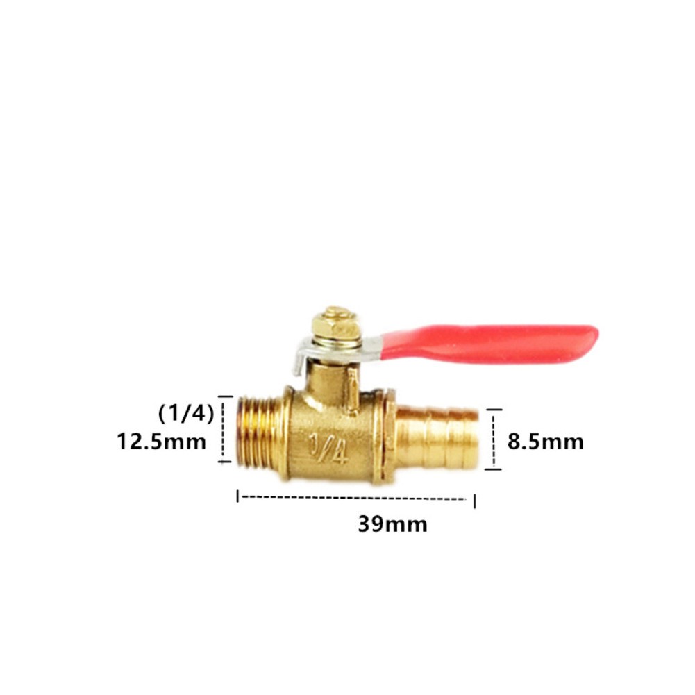 Natural Gas Valve Brass Valve Easy Operation Secure Thread Fit Gas Applications