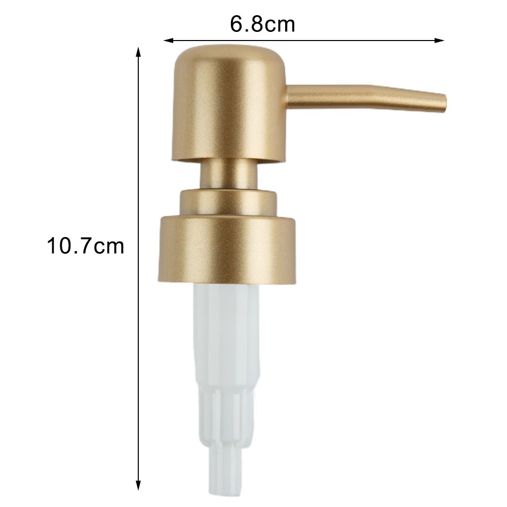 Badzubehör Sets Pumpenkopfrohr ABS schwarz gold perlgold 15 cm Schlauchlänge - Bild 53 von 74