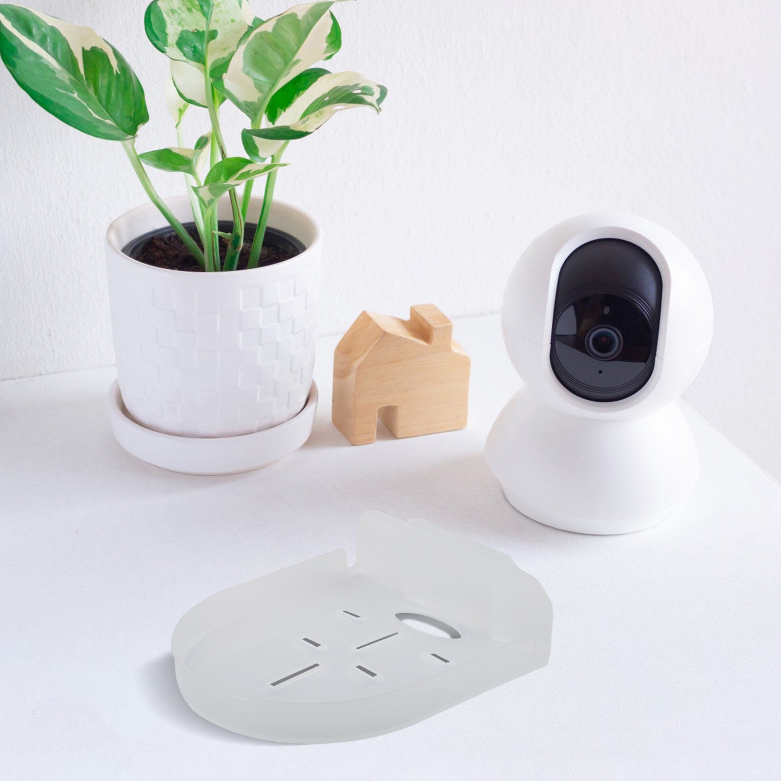 Wall Bracket Shelf for Security Cameras Indoor with Space Saving Design