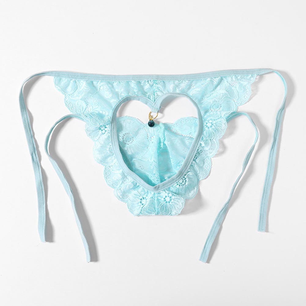 Men Sexy Lace Low Waist G-Strings Pouch Underpants T Panties Underwear Briefs - Picture 29 of 34