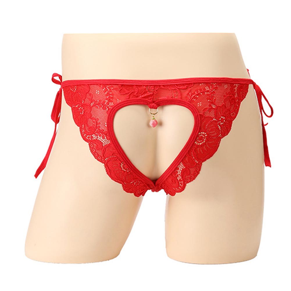 Men Sexy Lace Low Waist G-Strings Pouch Underpants T Panties Underwear Briefs - Picture 34 of 34