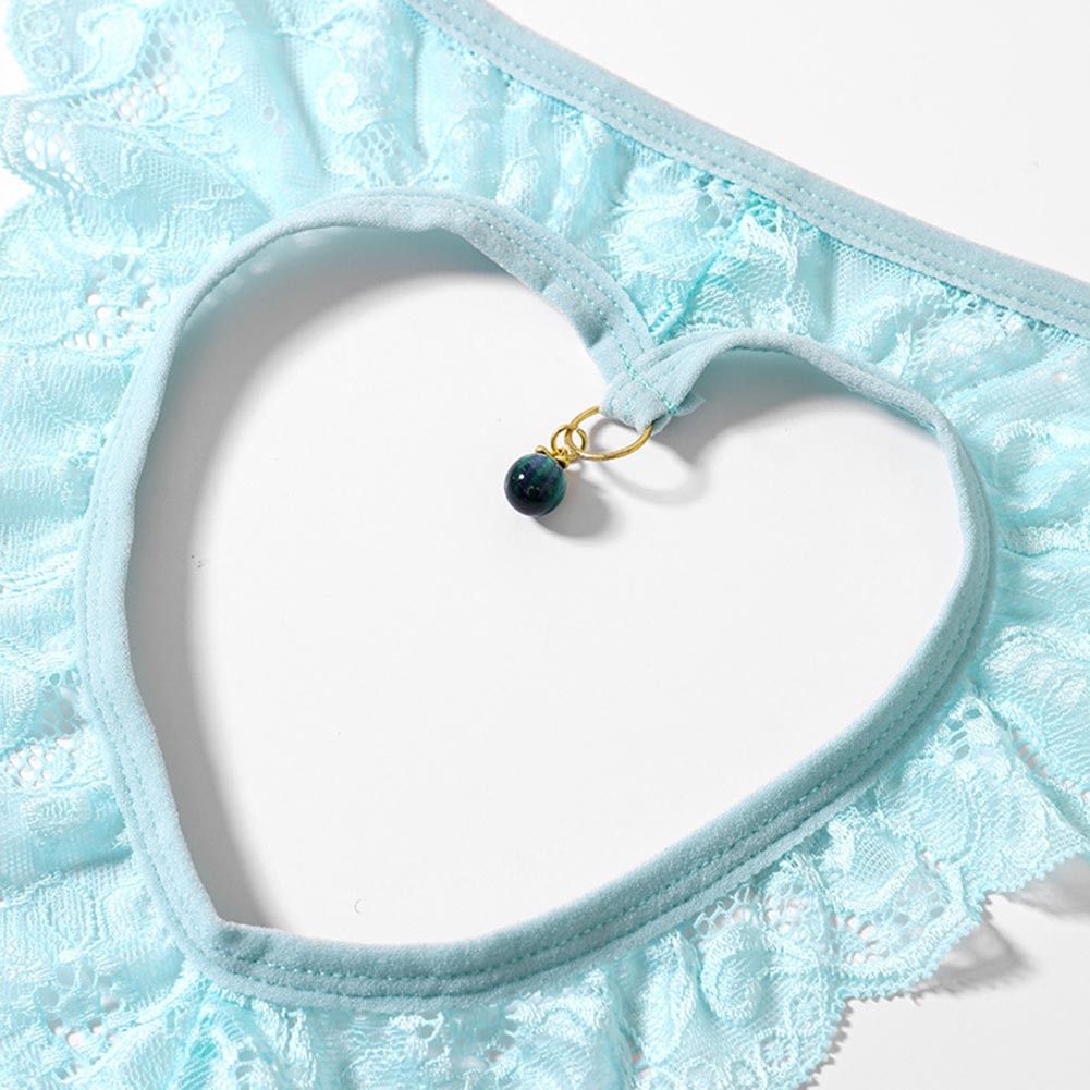 Men Sexy Lace Low Waist G-Strings Pouch Underpants T Panties Underwear Briefs - Picture 31 of 34