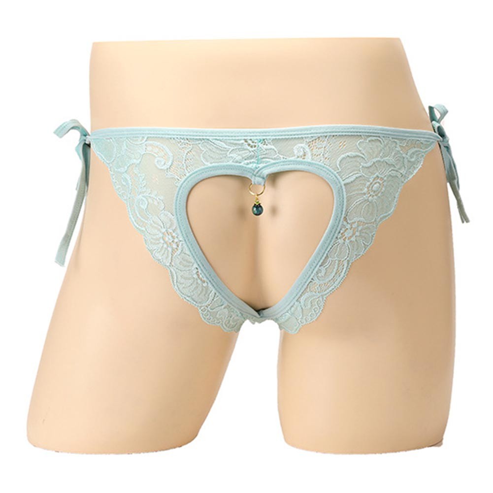 Men Sexy Lace Low Waist G-Strings Pouch Underpants T Panties Underwear Briefs - Picture 32 of 34