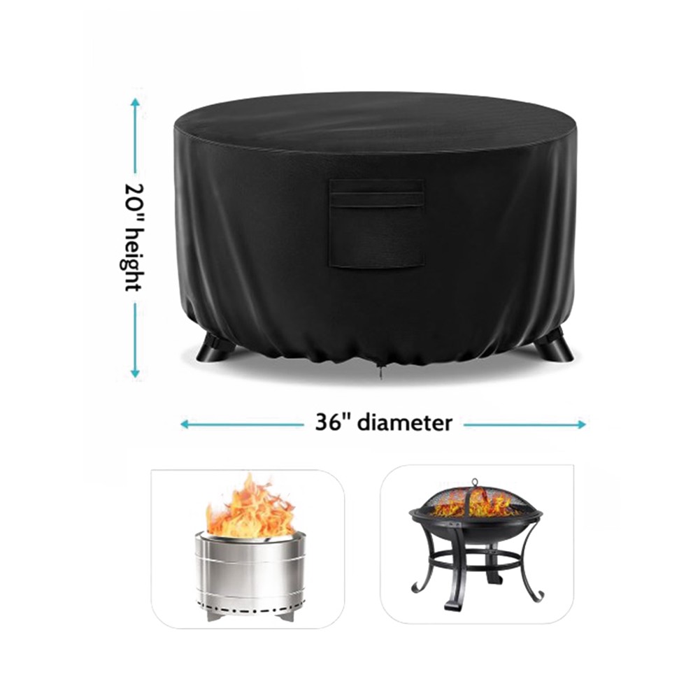 Cubierta de estufa de fuego para el hogar patio área respiraderos de aire para ventilación diseño de ajuste cómodo - Imagen 9 de 24