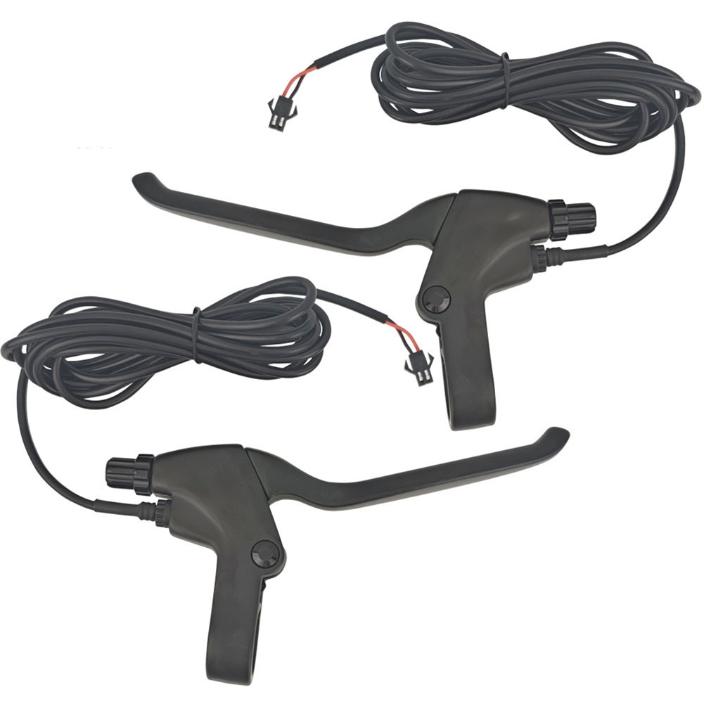 Electric Bike Aluminum Alloy Brake Handles Power Off 2Pin for Mountain Bike Use